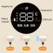 Portable Cordless Hair Dryer Rechargeable Blow Dryer w/LED Lights & LCD Display 10000mAh Battery Powered Travel Hair Dryer for Outdoor/Indoor - Buy Online on GoSupps.com