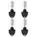 Set of 4 Multipurpose Beer Tap Brush Faucet Cleaner Tool Household Beer Tap Maintenance Supplies Bar Supplies