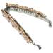 DRESSOOS Rhinestone Hair Clip Banana Hair Clips for Women Hair Accessories for Women Hair Clips for Fine Hair Rhinestone Barrettes for Women Banana Clip Rhinestones Hair Comb Curls Women's