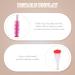 8pcs DIY Lash Wand Tubes Set Mascara Wand Eyelash Empty Diamond Tubes Makeup Accessories - Buy Online on GoSupps.com