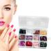 Fake Nails Multi Colors and Styles Long Short Fake Nails Full | Fake Nails Full Nude False Nails for Women and Girls Rossev - Buy Online on GoSupps.com