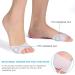 Silicone Gel Half Toe Sleeve Metatarsal Pads for Ball of Foot Protection - Small Size - Buy Online on GoSupps.com