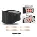 Self-Heating Back Brace | Thermal Magnetic Therapy Lumbar Support Belt for Men & Women | Adjustable Waist Trainer & Tummy Control | Size: X-Large Color: Black - Buy Online on GoSupps.com