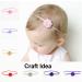 YYCRAFT Pack of 20 Felt Flower Rose 1.5 4D Applique/Bow - Mix Style A - Assorted Colors - Buy Online on GoSupps.com