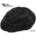 Hairnotion Mens Real Human Hair System Off Black 1b# with 10% Gray French Lace Toupee - Buy Online on GoSupps.com