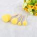 4Pcs Round Stencil Sponge Brushes for Art & Crafts - Wooden Handle Foam Paint Brush Set - Buy Online on GoSupps.com