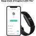 Fitbit Inspire 2 Health & Fitness Tracker with a Free 1-Year Fitbit Premium Trial 24/7 Heart Rate Black/Black One Size (S & L Bands Included) - Buy Online on GoSupps.com