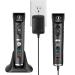 Ceenwes Hair Clippers Heavy Duty Clippers for Men Rechargeable Hair Trimmer Cordless Clippers Hair Cutting Kit with Charging Dock 1 Hairdressing Cape 8 Guide Combs (Black) - Buy Online on GoSupps.com