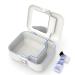 Denture Case ROTATE COLOR Retainer Cleaner Case with Denture Cleaner Brush & Mirror Mouth Guard Night Guard & Retainers Portable Traveling