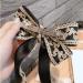 Women Hair Bow Clip French Barrette Bowknot Large Bow Hair Pins Hair Ribbons Fashion Long Tail Hair Bow Bow Decor Hair Clip Party Weeding Hair Bow Bridal Bridesmaid Shower Hair Accessories Black - Buy Online on GoSupps.com