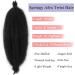 Leeven 16 Inch Springy Twist Hair for Afro Marley Locs 3 Packs Pre Separated Popping Spring Twist Crochet Hair for Distressed Locs Afro Kinky Curly Marley Braiding Hair Extensions /1B# 16 Inch (Pack of 3) 1B# - Buy Online on GoSupps.com