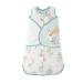 Duomiaomiao Baby Sleeping Bag Swaddle Premium Cotton 3-Way Adjustable Wearable Blanket Butter Soft Sleep Sack for Newborn Babies 0-6 Months Transition Sleep Sack for Infant Boy Girl Animal Travel 66cm