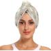 Boho Llama Dry Hair Cap Set | Quick Drying Towel & Button Headband - Super Absorbent & Comfortable - Buy Online on GoSupps.com