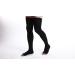 Doc Miller Open Toe Thigh High Compression Stockings 20-30mmHg for Varicose Veins - Pregnancy Support, Men and Women - Black Large (1 Pair) - Buy Online on GoSupps.com