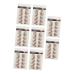 HAPINARY Fake Eyebrow Stickers Eyebrow Pen 9 Sheets Waterproof s Fake s Eyebrow Tool Water Proof 6d Cosmetic Eyebrow Sticker