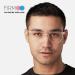 Shop Firmoo 2.5x Blue Light Filter Reading Glasses - Anti-UV Reflective Stylish Transparent Pink for Men & Women - Perfect Visual Aid - Buy Online on GoSupps.com