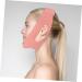 Angoily Silicone Beauty -lifting Artifact Chin Lift Strap Thin Belt Facial Firming Band V Line Belt Anti-aging Facial Silica Gel Pink Small Powder - Buy Online on GoSupps.com