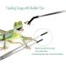 Evago 10.6 Stainless Steel Aquarium Tweezers | Curved & Straight Rubber-Tipped Feeding Pliers for Aquatic Plants & Reptiles - Buy Online on GoSupps.com