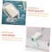 2 Pcs Boxes Soap Drainer Leaf Aluminum Storage - Buy Online on GoSupps.com