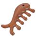 Minkissy 5x Fish-Shaped Massage Comb | Comfortable Wide Tooth Comb | No Static Wooden Gua Sha Tool for Scalp & Hair Care - Buy Online on GoSupps.com