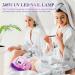BEENLE 248W UV LED Nail Lamp - Professional Gel Curing Lamp with LCD Display and 4 Timer Settings for Home Salon - Pink - Buy Online on GoSupps.com