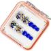 AJTUTUS French Tips Press on Toenails Fashionable Short Square Toe Stick on Colorful False Toe s for Women and Girls - Buy Online on GoSupps.com
