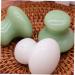 FRCOLOR 2 Pcs Massage Stone Set - White Facial Skin Care | International Shipping Available - Buy Online on GoSupps.com