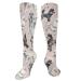 Poodle-shower compression socks for women and men circulation 15-20 mmHg is the best support for sporty running and cycling