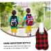 Ultechnovo Mini Travel Spray Bottle Set - 3 Portable Key Holder Containers for Lotion & Liquids - Perfect for Travel & Outdoor Use - Buy Online on GoSupps.com