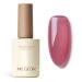 MEGIOR Jelly Red Gel Nail Polish 15ML Dusty Rose Gel Polish 1PC Nail Polish Gel Soak Off UV Gel Polish Translucent Color Neutral Gel Polish for Nail Art Manicure DIY at Home