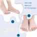 2 Pairs Toe Separator & Stretcher | Hallux Valgus Spreader & Toe Straightener - Align Your Toes for Comfort - Buy Online on GoSupps.com