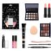 Joyeee Makeup Gift Set 12 Pcs Full Kit Come with Eyeshadow Lipstick Lipgloss Concealer etc for Face Eyes Lip Complete Starter Bundle for Women and Girls Portable Beauty Set with Storage Bag#1 - Buy Online on GoSupps.com