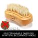 Natural Wooden Nail Brushes for Manicure & Pedicure - Handmade Bristle Scrubber for Clean Fingernails & Toenails - Men, Women, Girls - Buy Online on GoSupps.com