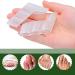Unisex Silicone Toe Corrector Gel Straightener Separator Pair - White | One Size - Sports Foot Care - Buy Online on GoSupps.com
