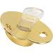 Hyuduo Little Prince Golden Bling Baby Pacifier - Rhinestones BPA Free Luxury Newborn Pacifier for 6-18 Months - Buy Online on GoSupps.com