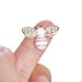 40-Piece Pink Rhinestone Enamel Bee Charms for Crafting - Honeybee Embellishments - Buy Online on GoSupps.com