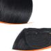 Thick Pony Clip-In Real Hair Fringe Extensions - Natural Look for Girls | Pitch Black - Buy Online on GoSupps.com