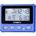 HONMAX Waterproof Interval Timer and Stopwatch with Backlight and Clock - Blue - Buy Online on GoSupps.com