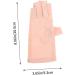 Healeved 3 Pairs Sun Protection Half Finger Gloves Salon Supply Hand Gloves for Protection Prevention Gloves Salon Manicure Gloves UV Gloves Pink Fingerless Nylon Hand Guard Miss - Buy Online on GoSupps.com