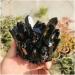 Crystal Natural Rock Quartz Crystal Cluster Smoky Crystal Specimen Home Decoration Gemstone Crystal Home Collections (Size : 550-600g) - Buy Online on GoSupps.com