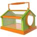 Portable Butterfly Habitat Cage Critter Caterpillars Outdoor Green Orange - Buy Online on GoSupps.com