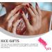 dijiusidy 1 Set Press on Nails Almond Fingernails Stick Solid Color Full Cover Art Decals Salon Supplies DIY Decorations No.10 rose - Buy Online on GoSupps.com