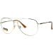 SA106 Men's Metal Rim Officer Pilot Multi 3 Power Progressive Reading Glasses - Gold 3.0x | International Shipping Available - Buy Online on GoSupps.com