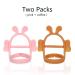 Adjustable Silicone Baby Teething Wrist Teethers for Babies | Bee-Pink+Brown | 0-12 Months | Chew Toys for Infants and Toddlers - Buy Online on GoSupps.com
