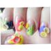 Pack Of 50 Cute Nail Art Canes Sticks Manicure Canes 3D Fruit Pattern Slices Perfect For Cellphone Decoration Nail Art Decoration(Fruit) - Buy Online on GoSupps.com