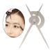OIIBWQ Stainless Steel Eyebrow Ruler Eyebrow Ruler Eyebrow Ruler Permanent Eyebrow Measuring Tool Make Up Measuring Tool Silver - Buy Online on GoSupps.com