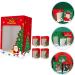 SKISUNO Party Container 5pcs Paper Goodie Bags Paper Candy Bag Containers for Xmas Storage Bags Handheld Party Bag 30x20cm Red - Buy Online on GoSupps.com
