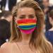 Rainbow Printed Disposable Face Masks for Kids/Adults - 50 PCS - High Breathability & Ventilation - Buy Online on GoSupps.com