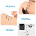 Hemoton Eyebrow Ink Cosmetic Measuring Tools Eyebrow Auxiliary Measure Ruler Wire Box Lightness 4.6x1.8x7.5cm Black - Buy Online on GoSupps.com