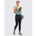 CRZ YOGA Women's High Waisted Naked Feeling Workout Leggings 25 Inches - Medium Black - Buy Online on GoSupps.com